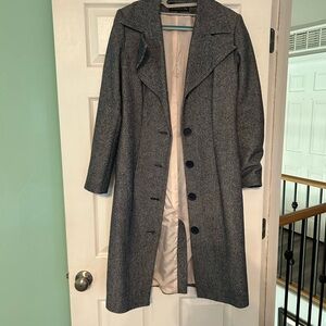 Women's Blue Pea Coat